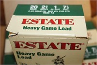 (10) BOXES ESTATE 20 GA -2 3/4", 71/2 SHOT