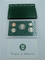 1997 US Mint proof set coins