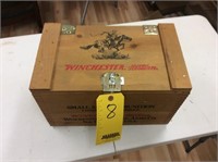 WINCHESTER wood ammo box