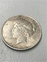 1923 pieces silver dollar