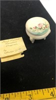 Gladys Gill Porcelain ring box