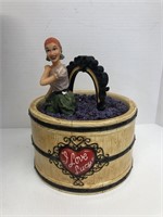 I love Lucy grape stomping cookie jar