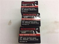 (150)+/- Rnds. Of WINCHESTER 17 WSM
