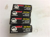(80)+/- Rnds. Of .223 WOLF