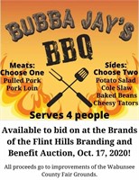 BBQ Meal for 4 (silent auction)