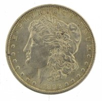 1896 Philadelphia BU Morgan Silver Dollar