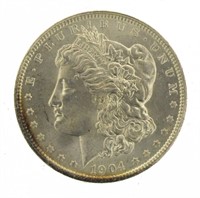 1904 New Orleans GEM BU Morgan Silver Dollar