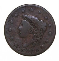 1837 Liberty Head Copper Large Cent