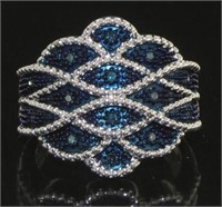 Natural Fancy Blue Diamond Cocktail Ring