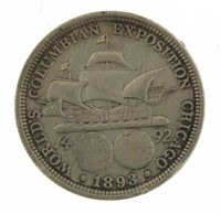 1893 Columbus Silver Half Dollar