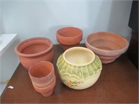 Misc Clay Flower Pots