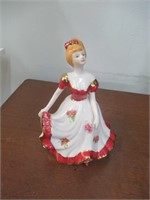 Red Southern Belle Figure