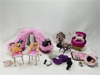Bratz & Barbie Doll Pets & Accessories Lot