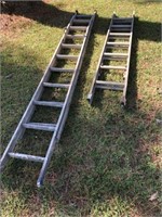 2 extension ladders
