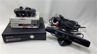 XBOX 360 System with 5 Games Lot