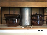 Cabinet full of very nice cookware