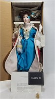 Queen "Mary II" Franklin Heirloom Doll - NIB
