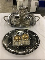 Silver plated Serving Set