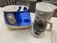 Humidifier and coffee pot