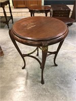 Side Table 25”, water damage