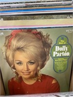 Records (78's)-Elvis, Dolly, Bluegrass, Perry...