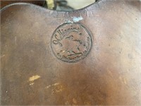 Saddle-JC HIggins brown leather