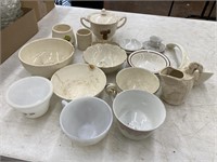 Misc stoneware and ceramics