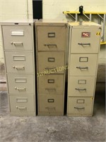 Filing cabinets 51”, 52”(2)