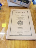 Vintage Johnstown Map and Street Guide