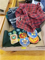 Boy and Girl Scout Patches and Handkerchiefs