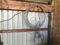 2 lengths of braided steel wire