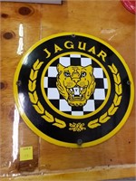 Jaguar Porcelain Sign