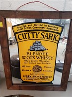 Cutty Sark Whiskey Advertising Mirror