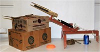 Skeet Shooting Launcher w 3 Cases of Targets