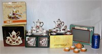 5 Miniature Child Tea Sets