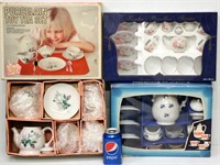 3 Child Tea Sets - 2 From Germany - One Sealed