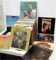 Box of Great Oldies LPs - Mamas to Styx