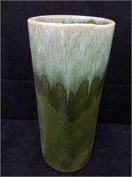 Glazed pottery vase made in the USA