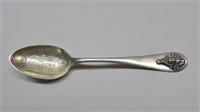 Sterling Silver Souvenir Spoon: Earlville School