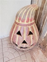 Terra Cotta Pumpkin Decor