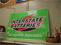 36"x24" Interstate batteries sign
