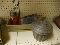 Jar, scoop, mold & planter
