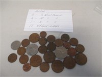 Lot of Vintage British Great Britain Coins - As