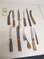 Lot of Unique Vintage Knives - Dexter,
