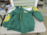 Starter Green Bay Packers Jacket Coat Size XL