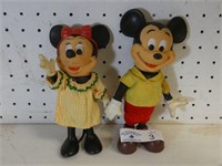 Mickey & Minnie Figures