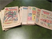 Vintage Comic Book Lot - All Missing Covers