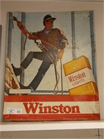 Winston Lights Tin Advertisement