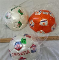 Soccer Ball Lot of 3   NEW