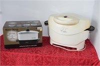Westbend Slow Cooker & George Forman Cooker